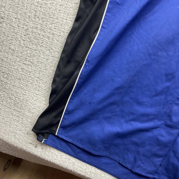 Y2K Yamaha Factory Racing Canada Button Up Crew Shirt Size 3XL Blue Motorsport - Picture 6 of 16